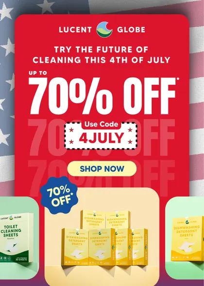Lucent Globe email: 4th of July sale