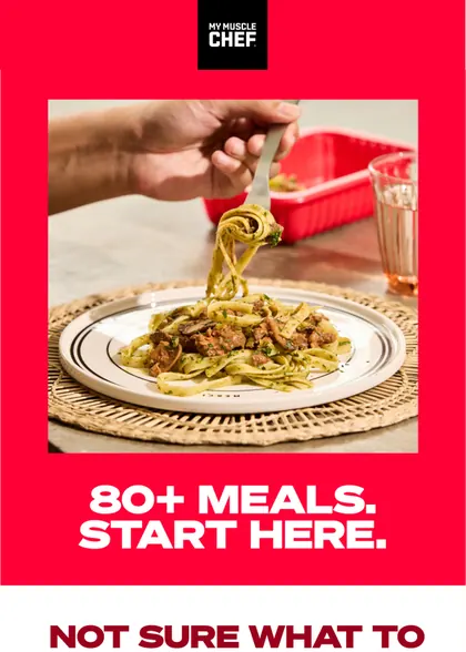 My Muscle Chef email: Range / best sellers